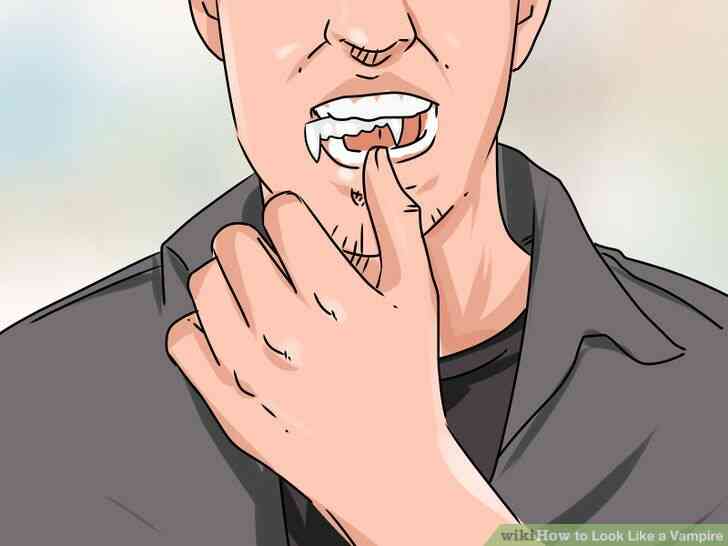 Image intitulée ressembler à un Vampire Étape 10